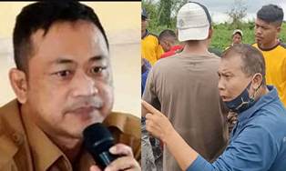 Cegah Konflik, Disnaker Inhu Hentikan Aktivitas PT Mentari di Lahan Masyarakat Inhu